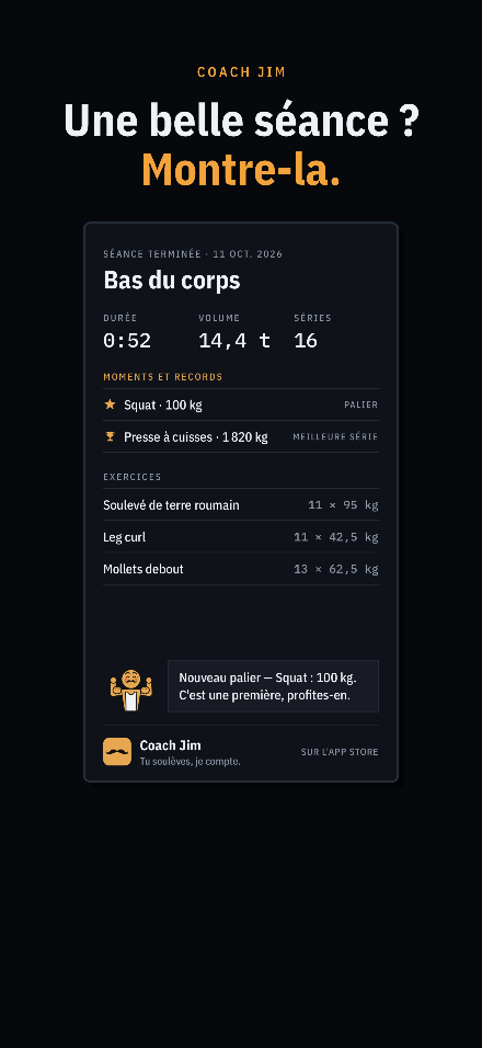 Progrès du squat